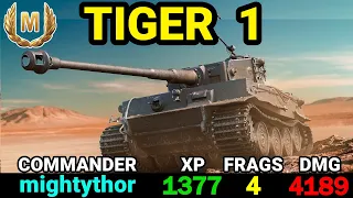 Tiger I: Steel Beast Unleashed! | World of Tanks Best Replays