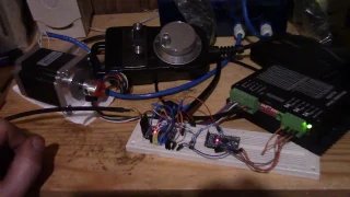 CNC handwheel testing with two Arduinos and I²C communication