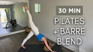 30 MIN PILATES + BARRE BLEND | The Shed Movement