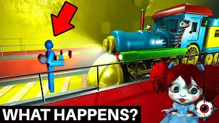 Can the Train Run Over You in Poppy Playtime Chapter 2’s Ending?