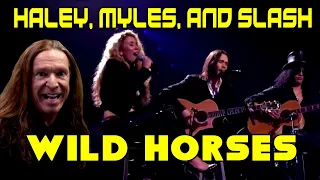 Vocal Coach Reacts - Haley Reinhart - Myles Kennedy - Slash - Wild Horses cover - Ken Tamplin