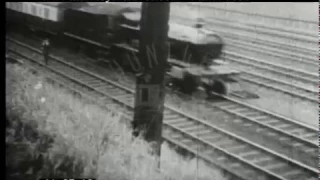 Trains Montage, 1930s - Film 97857