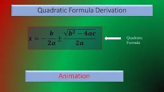 Math Animation Using PowerPoint |Quadratic Formula Derivation