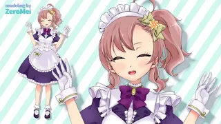 メイドモデルリメイクしたよ【Live2Dモデリング】