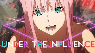 Under the influence - zero two [Edit/AMV] Quick ( remake )