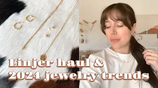 2024 JEWELRY TRENDS | + Linjer Sustainable Gold Jewlery Haul!