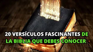 20 Versículos Fascinantes de la BIBLIA que Debes Conocer | La BIBLIA Lo Explica