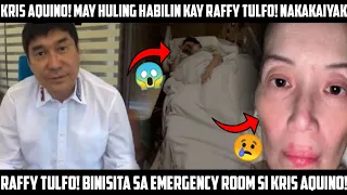 RAFFY TULFO! IBINUKO ANG TANING SA BUHAY NI KRIS AQUINO! HINDI MAKATAYO AT NANINIGAS NA SYA! GRABE!