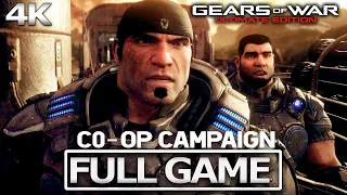 GEARS OF WAR ULTIMATE CO-OP Full Gameplay Walkthrough / No Commentary【FULL GAME】4K Ultra HD