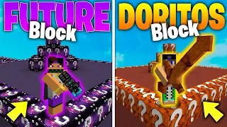 Minecraft ITA | SFIDA CON I LUCKY BLOCK DORITOS VS LUCKY BLOCK DEL FUTURO!