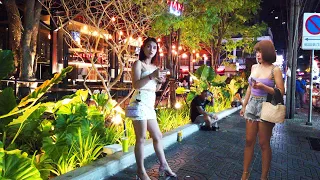 [4k] Thailand Bangkok Soi 4 Nana Plaza To Soi Cowboy Nightlife Scenes So Many Freelancers!