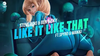 Like It Like That - Steve Aoki & Ben Nicky ( ft.Spyro & Maikki ) [ HARDS ]