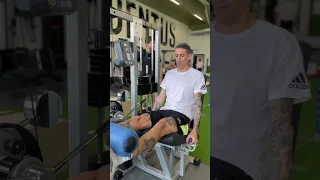 Angel Di Maria’s secret gym routine 💪🤍🖤