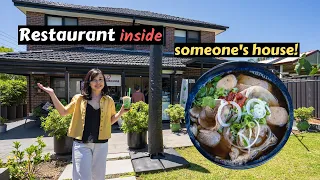 HIDDEN VIETNAMESE Restaurant at someone's House 🏡 Incredible Bún Bò Huế Central Vietnam Dishes