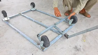Great idea for a smart craftsman's tool cart skillful / Diy smart metal