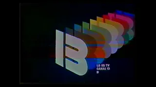 Id LS85 tv canal 13 año 1983