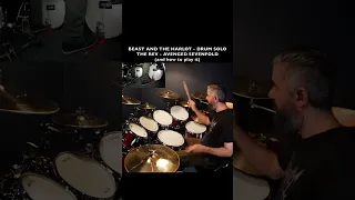 How to Play - BEAST AND THE HARLOT - DRUM SOLO - THE REV