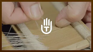 [How to make Hansanmosi] #3 Ramie hanging & Framing thread (Extended Ver.) #ASMR #Satisfying