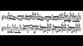 Niccolò Paganini - Caprice for Solo Violin, Op. 1 No. 20 (Sheet Music)