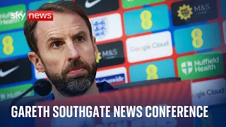 Watch live: Gareth Southgate news conference on Euro 2024 squad