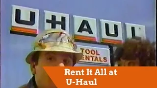 Rent It All at U-Haul Vintage TV Commercial