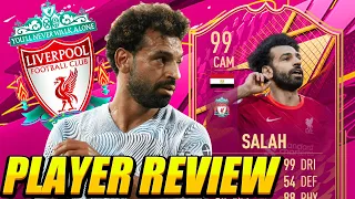 THE EGYPTIAN GOD! 👑 99 FUTTIES SALAH PLAYER REVIEW! 99 SALAH REVIEW! SALAH FUTTIES REVIEW! SALAH SBC