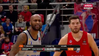 CSKA vs Khimki. Euroleague 2018-2019 / Round 12 / 13.12.2018