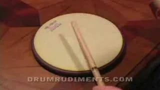 Drum Rudiments #8 - Six Stroke Roll - DrumRudiments.com