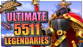 Best 5511 Legendary Commanders in Rise of Kingdoms [Great for F2P] Updated 2022 Top 5 List