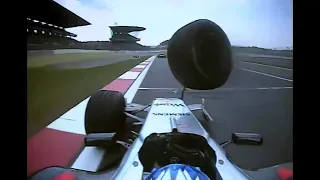 F1 McLaren Onboard Crashes