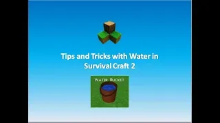 Tips and Tricks with water in Survival Craft 2