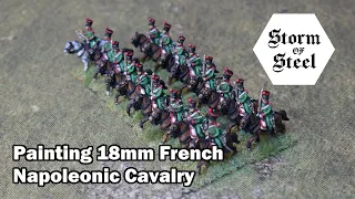 Painting 18mm French Napoleonic Cavalry | Storm of Steel Wargaming