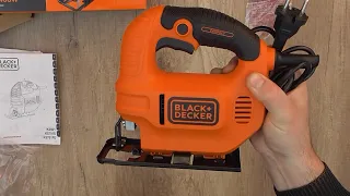 Unboxing Black and Decker KS501 400W Compact Jigsaw with blade - Bob The Tool Man