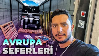 Avrupada Ağır Dorseli DAF Tırımla Uzun Yol Sürüşüm