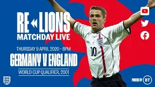 Germany 1-5 England | Full Match | World Cup Qualifier 2001 | ReLions