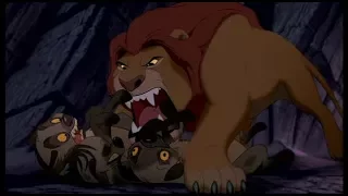 The Lion King Mufasa fights the Hyenas 1080p HD 60FPS