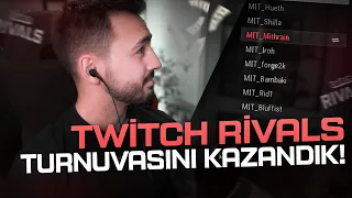 TWITCH RIVALS PUBG TURNUVASINI KAZANDIK! 👑