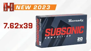 Hornady Subsonic 7.62x39 Ammunition