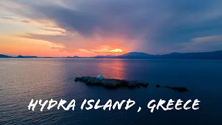 Hydra island , Greece - 4K Drone footage