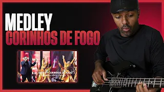 MEDLEY CORINHOS DE FOGO  ( SOM E LOUVOR )  VÍDEO AULA DE BAIXO POR KAKA BASS