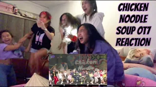 NON-STOP SHOUTING!!! | BTS (방탄소년단) ‘CHICKEN NOODLE SOUP OT7’ MUSTER SOWOOZOO REACTION #2021BTSFESTA