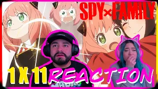 Anya to The Rescue! | SPY x FAMILY | Episode 11 Reaction | 1x11 | First Time Watching