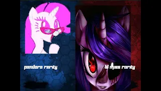 Fighting is Magic MUGEN- Pandora Rarity(12p) vs lil miss Rarity(1p)