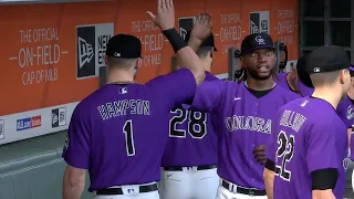 MLB The Show 20 Today | Colorado Rockies vs San Francisco Giants Full Game - 4/21/20