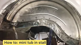 How to: install mini tubs in a mustang