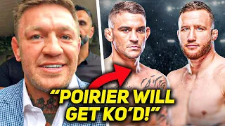 Fighters PREDICT Dustin Poirier VS Justin Gaethje 2.. (UFC 291)