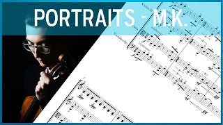 Michael Shingo Crawford | Portraits - III. M.K. | for String Quartet