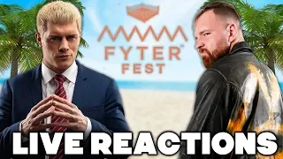 AEW Fyter Fest Live Reactions