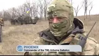 Ukrainian Forces Prepare to Defend Mariupol: 79th Airborne Battalion holds drill near frontline