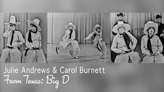 From Texas: Big D (1962) - Julie Andrews, Carol Burnett